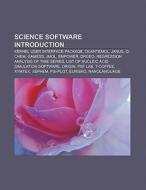 Science software Introduction di Books Llc edito da Books LLC, Reference Series