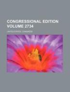 Congressional Edition Volume 2734 di United States Congress edito da Rarebooksclub.com