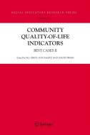 Community Quality-Of-Life Indicators: Best Cases II edito da SPRINGER NATURE