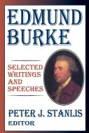 Edmund Burke di Peter J. Stanlis edito da Taylor & Francis Inc