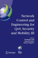 Network Control and Engineering for QOS, Security and Mobility, III edito da Springer US