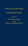 Felix Hausdorff - Gesammelte Werke Band 5 di Felix Hausdorff edito da Springer Berlin Heidelberg