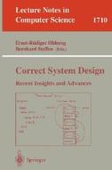 Correct System Design di B. Steffen edito da Springer Berlin Heidelberg