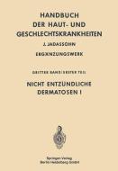 Nicht entzündliche Dermatosen I edito da Springer Berlin Heidelberg