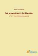 Das Johannisbuch der Mandäer di Mark Lidzbarski edito da Literaricon Verlag