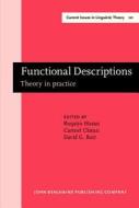 Functional Descriptions edito da John Benjamins Publishing Co