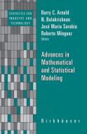 Advances in Mathematical and Statistical Modeling edito da Birkhäuser Boston