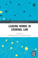 Leading Works In Criminal Law edito da Taylor & Francis Ltd