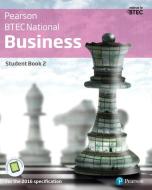 Btec Nationals Business Student Book 2 + Activebook di Catherine Richards, Jenny Phillips, Julie Smith edito da Pearson Education Limited
