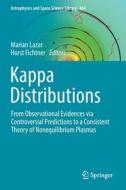 Kappa Distributions edito da Springer International Publishing