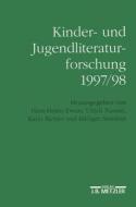 Kinder- Und Jugendliteraturforschung 1997/98 edito da J.b. Metzler