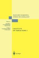 Calculus of Variations I. The Langrangian Formalism di Mariano Giaquinta, Stefan Hildebrandt edito da Springer-Verlag GmbH