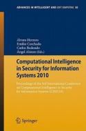 Computational Intelligence in Security for Information Systems 2010 edito da Springer-Verlag GmbH