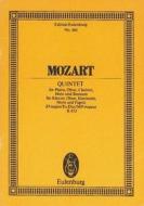 Quintet Eb Major Kv 452 di WOLFGANG AMA MOZART edito da Schott & Co