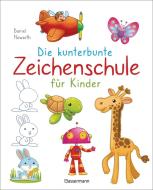 Die kunterbunte Zeichenschule für Kinder. Ab 4 Jahren di Daniel Howarth edito da Bassermann, Edition