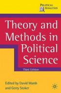 Theory and Methods in Political Science edito da Palgrave MacMillan
