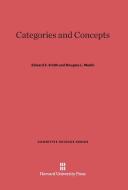 Categories and Concepts di Edward E. Smith, Douglas L. Medin edito da Harvard University Press