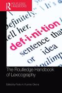 The Routledge Handbook Of Lexicography edito da Taylor & Francis Ltd