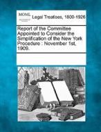 November 1st, 1909. edito da Gale, Making Of Modern Law