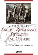 Companion to English Renaissance di Hattaway edito da John Wiley & Sons
