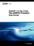 The Logistic Procedure (book Excerpt) edito da Sas Publishing