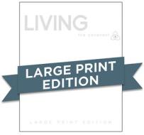 Covenant Bible Study: Living Participant Guide Large Print di Covenant Bible Study edito da ABINGDON PR