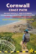 Cornwall Coast Path: British Walking Guide: SW Coast Path Part 2 - Bude to Plymouth Includes 142 Large-Scale Walking Maps (1:20,000) & Guid di Henry Stedman, Joel Newton edito da TRAILBLAZER PUBN