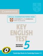 Cambridge Key English Test 5. Student's Book without answers edito da Klett Sprachen GmbH