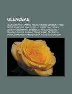 Oleaceae: Olivier Europ En, Fr Ne, Tro N di Livres Groupe edito da Books LLC, Wiki Series