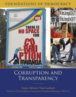 Corruption and Transparency di Tom Lansford edito da MASON CREST PUBL
