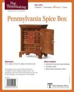 Fine Woodworking's Pennsylvania Spice Box Plan di Fine Woodworking edito da Taunton Press