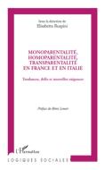 Monoparentalité, homoparentalité, transparentalité en France et en Italie di Elisabetta Ruspini edito da Editions L'Harmattan