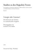 Liturgie oder Literatur? edito da Harrassowitz Verlag