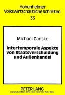 Intertemporale Aspekte von Staatsverschuldung und Außenhandel di Michael Ganske edito da Lang, Peter GmbH