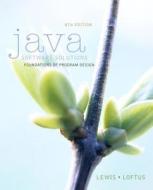 Java Software Solutions with Myprogramminglab Access Code di John Lewis, William Loftus edito da Addison-Wesley Professional