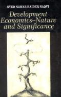 Nature And Significance di #Naqvi,  Syed Nawab Haider edito da Sage Publications Inc