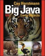 Big Java: Early Objects di Cay S. Horstmann edito da WILEY