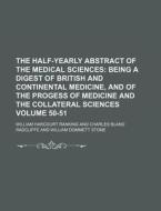 The Half-yearly Abstract Of The Medical di William Harcourt Ranking edito da Rarebooksclub.com