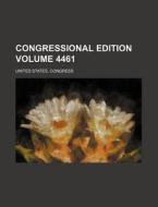 Congressional Edition Volume 4461 di United States Congress edito da Rarebooksclub.com