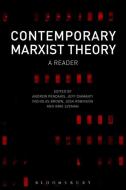 Contemporary Marxist Theory edito da PAPERBACKSHOP UK IMPORT