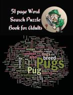 51 page Word Search Puzzle Book for Adults di Insane Islay edito da Maxim