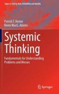 Systemic Thinking di Patrick T. Hester, Kevin MacG. Adams edito da Springer International Publishing Ag