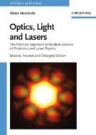 Optics, Light And Lasers di Dieter Meschede edito da Wiley-vch Verlag Gmbh
