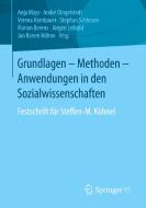 Grundlagen - Methoden - Anwendungen in den Sozialwissenschaften edito da Springer-Verlag GmbH
