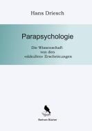 Parapsychologie di Hans Driesch edito da Books on Demand