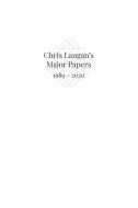 Chris Langan's Major Papers 1989 - 2020 di Christopher Michael Langan edito da LIGHTNING SOURCE INC