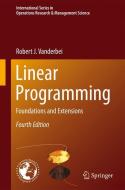 Linear Programming di Robert J Vanderbei edito da Springer-Verlag GmbH