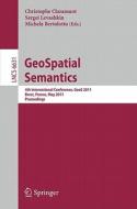 GeoSpatial Semantics edito da Springer-Verlag GmbH