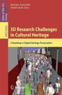 3D Research Challenges in Cultural Heritage edito da Springer-Verlag GmbH