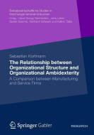 The Relationship between Organizational Structure and Organizational Ambidexterity di Sebastian Kortmann edito da Gabler, Betriebswirt.-Vlg